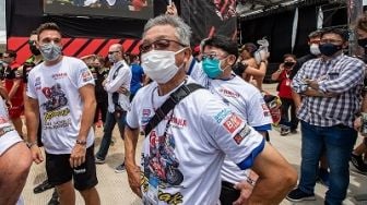 Mantan Rider Balap Ketahanan, Minoru Morimoto Nonton Langsung WSBK Mandalika