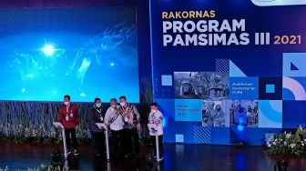 Buka Rakornas Pamsimas III 2021, Menteri PUPR: Kalau Program Tak Berfungsi, Laporkan!