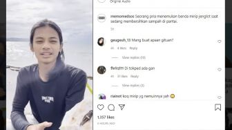 Heboh, Bersih-bersih Pantai, Seorang Pria Temukan Benda Mirip Jenglot