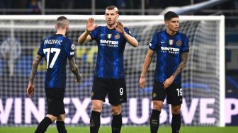 Inter vs Shakhtar: Dua Gol Dzeko antar Nerazzurri ke 16 Besar