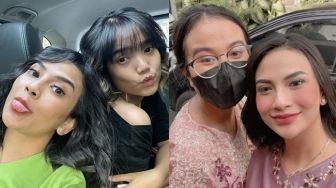 Bandingkan Raut Wajah Fuji dan Mayang di Pengajian 40 Hari Vanessa, Warganet: Keliatankan