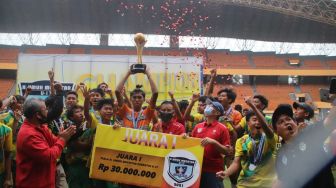 Euforia Kemenangan Persikasi di Kompetisi Piala Soeratin 2021