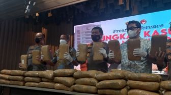 Tertangkap, 4 Pelaku Sindikat Aceh Hendak Diedarkan 224 Kilogram Ganja ke Jakarta