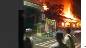 Viral Gedung SMP Negeri 1 Prabumulih Terbakar, Aktivitas Sekolah Diliburkan