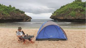 Sensasi Camping di Pantai Sedahan, Surga Tersembunyi di Gunungkidul