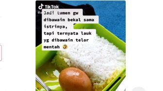 Dibawakan Bekal oleh Istri, Pria Ini Syok Melihat Penampakan Lauknya