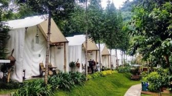 Keren Banget! Glamping Ini Punya Fasilitas Kolam Air Panas, Cocok untuk Lepas Penat