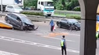 Sopir Mercy Lawan Arah di Tol JORR Jadi Tersangka dan Tak Ditahan, Polisi: Derita Demensia