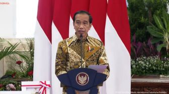 Hadiri HUT ke-49 PDI Perjuangan, Jokowi Klaim Kasus Covid-19 Turun 99 Persen
