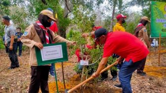 Ganti Hutan Lindung yang Rusak di Tanjungpinang, DLH Tanam 1000 Bibit Pohon