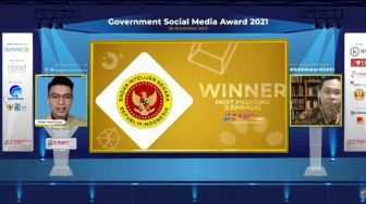 BIN Raih Penghargaan Terbaik di Ajang Government Social Media Award 2021