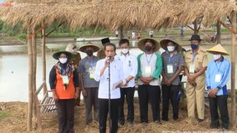 Jokowi: Sampai Hari Ini Pemerintah Belum Impor Beras Sama Sekali, Stok Sangat Baik