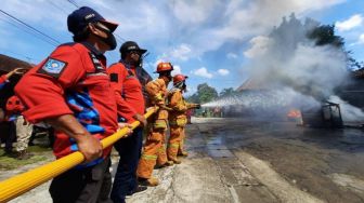Damkar Kota Yogyakarta Catat 37 Kasus Kebakaran pada Januari-Juli 2022, Penyebab Didominasi Korsleting Listrik