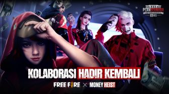 Free Fire Kembali Gandeng Money Heist, Sajikan Event Final Episode: Raid and Run