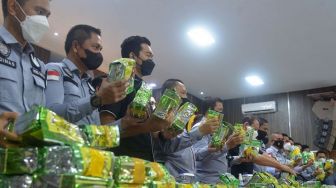 Polda Aceh Gagalkan Peredaran 100 Kg Sabu, Tiga Pelaku Ditangkap