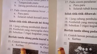 Bocil Protes Lihat Pilihan Jawaban Soal Pelajaran IPA, Gurunya Jadi Sasaran