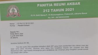Surat Undangan Reuni 212 Beredar, Polda Metro Jaya Tegaskan Tak Beri Izin