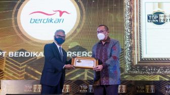 Berdikari Borong 3 Penghargaan Sekaligus dari BUMN Awards 2021