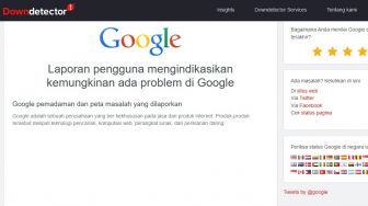 Google Down Pagi Ini, 1 Desember 2021: Sebagian Pengguna Kesulitan Akses Laman Pencarian