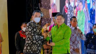 Sukses sebagai Tuan Rumah, Muba Raih Double Winner API Award 2021