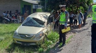 Avanza Tabrak Truk di Jalintim Tulang Bawang, Satu Penumpang Tewas