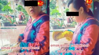 Viral Emak-emak Emosi dengan Doddy Sudrajat, Ekspresinya Jadi Sorotan