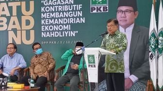 Dihadapan Cak Imin, JK Sindir Menaker Ida Fauziah Soal Upah Minimum Banyak Dikritik