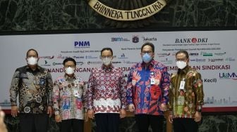 Sasar Usaha Ultra Mikro, Bank DKI Pimpin Sindikasi Kredit Pembiayaan Rp 4 Triliun ke PNM