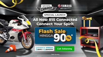 Semakin Dekat ke Calon Peminat, di Tokopedia Tersedia All-New Yamaha R15 Connected