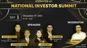 National Investor Summit KSPM FEB UI akan Diselenggarakan 3 Desember 2021