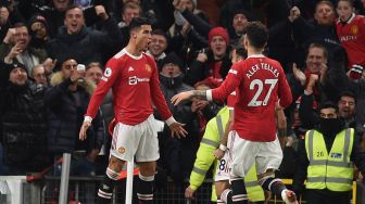 Man Utd vs Arsenal: Ronaldo Bawa Setan Merah Comeback, Menang 3-2