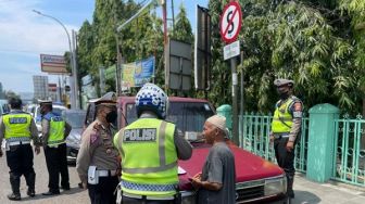Parkir Sembarangan, 42 Kendaraan Langsung Terkena Tilang
