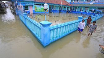Banjir Rob Terjang Indramayu