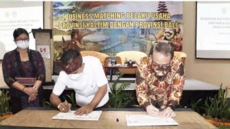 Bali Dan Kaltim Jalin Kerjasama Dengan Nilai Transaksi Rp 23,5 Miliar