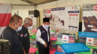 Dilepas Jusuf Kalla, PMI Kirim Bantuan untuk Erupsi Gunung Semeru