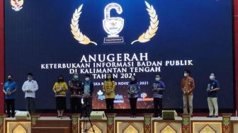 BPJS Kesehatan Palangka Raya Terima Penghargaan Keterbukaan Informasi Badan Publik