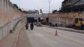 Jalan Underpass Cibitung Uji Coba Dibuka