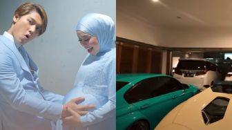 12 Potret Rumah Baru Lesti-Billar, Koleksi Mobil Mewah Berjejer