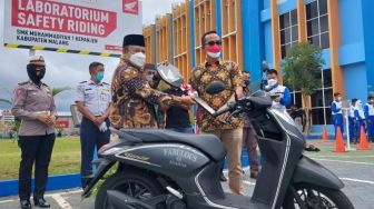 Resmikan Safety Riding Lab Astra Honda di Malang, Karya Yayasan AHM Ada di 4 Sekolah