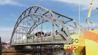 Dana Rp 180 Juta Digelontorkan, Dispar Kutiim Niat Percantik Jembatan Penghubung Untuk Ini