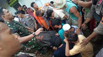 Haji Suri Korban Banjir Lombok Barat Ditemukan Tak Bernyawa Tertutup Atap Seng