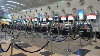 424 Jemaah Umrah Diberangkatkan dari Bandara Kualanamu Menuju Madinah