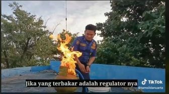 Jangan Panik! Begini Cara Atasi Kebakaran pada Tabung Gas LPG