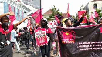 Duh! Perjuangkan Upah, Buruh di Jateng Dapat Intervensi dari Perusahaan saat Ingin Ikut Demo