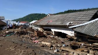 404 Rumah Lembah Sari Lombok Barat Rusak Diterjang Banjir, Puluhan Tertimbun Lumpur