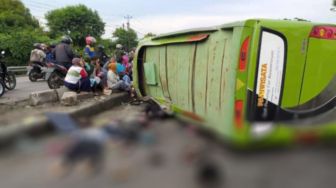 Kecelakaan Maut Jalur Semarang-Demak, Polisi Tahan Sopir Bus
