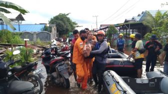 Banjir di Kutim, 5 Desa Terendam Air Sampai 1 Meter, Ribuan KK Terdampak