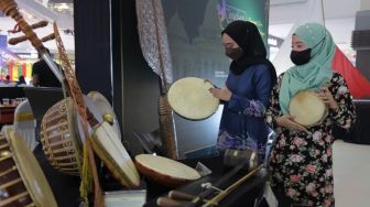 Alat Musik Melayu dari Museum Raja Ali Haji di Pamerkan di Kenduri Batam