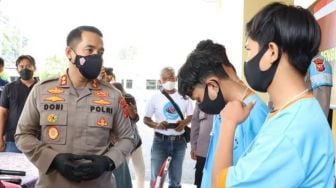 Polisi Ciduk 9 Pelaku Pembacokan Siswa SMK di Cianjur