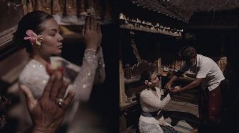 Heboh Potret Ariel Tatum Jalani Ritual Hindu, Fix Pindah Agama?